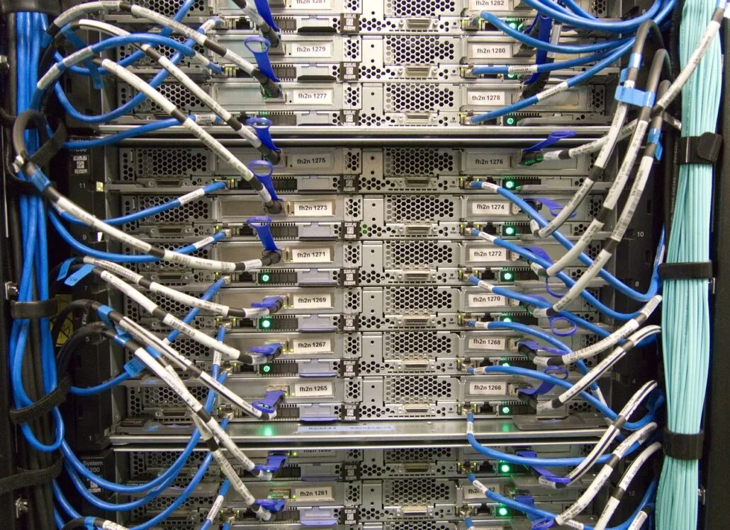 sala server con rack